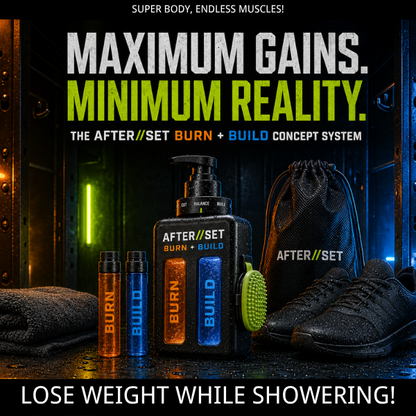 AFTERSET BURN+BUILD HyperMetabolic Shower System