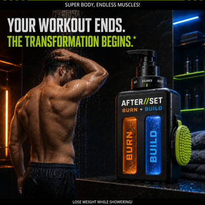 AFTERSET BURN+BUILD HyperMetabolic Shower System