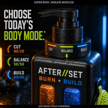 AFTERSET BURN+BUILD HyperMetabolic Shower System