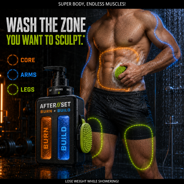 AFTERSET BURN+BUILD HyperMetabolic Shower System