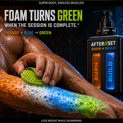 AFTERSET BURN+BUILD HyperMetabolic Shower System