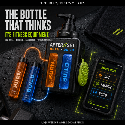 AFTERSET BURN+BUILD HyperMetabolic Shower System